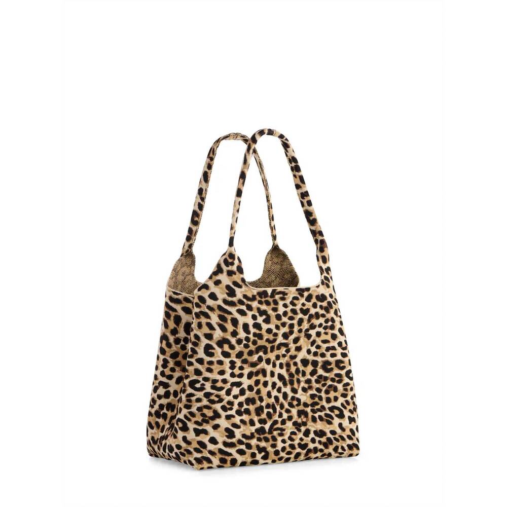 NEW SHIRALEAH women's robbie tote bag in leopard